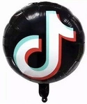 TIK TOK 18" (45cm) Foil Balloon.)