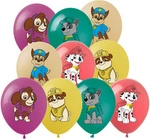 Psi Patrol printed rubber balloons (10 pcs.)