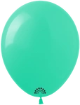 Premium SHOW 5 Inch Rubber Balloons, Turquoise (066)