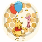 Winnie the Pooh paper plates - 10 pcs.