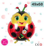 Ladybug Foil Balloon (49cm*68cm)
