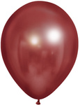 Balloons 12" Chrome, Red (50 pcs./package.)