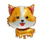 Foil Balloon Golden Dog (50cm*68cm)