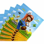 Super Mario Bros paper napkins colorful party decorations 20 pcs