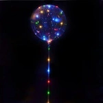 LED with Bubbles Balloon Stick (1 pc.)