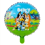 Foil Balloon Dog Bluey 18" (45cm.)