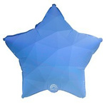 Star Blue Gradient 18" (45cm.)