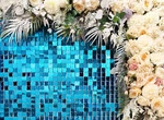Sequin Panels Blue £M (30cm*30cm)