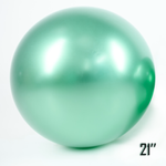 Giant 21" CHROME Balloon, Green (1 pc.)