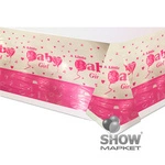 Baby Girl Plastic Tablecloth (108*180cm)