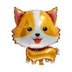 Foil Balloon Golden Dog (50cm*68cm)