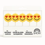 Emoji Birthday Candles - With Love in Their Eyes