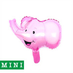 Foil Elephant Pink Balloon