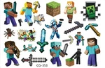 Tattoos for Kids Game, Minecraft, Pixels (1 pc)