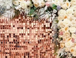 Rose Gold Decorative Panels £M (30cm*30cm)