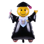 Smile Foil Balloon, Congratulations Graduate (72cm*102cm)