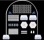 Adjustable balloon arch for making garlands(1 piece.)