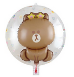 Foil Bear Balloon (60cm*69cm)