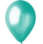 Balloons 30 cm, Turquoise Metal (25 pcs.)