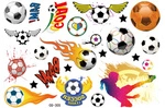 Tattoos for Kids Football Goal (1 pc)