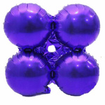 Foil Balloon Purple To Girland (40cm*40cm) 
