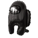 Foil Balloon 55cm. Among US, Human Black