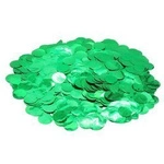 Green circles balloon confetti (50g.)