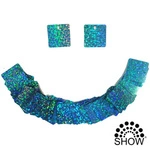 Holographic Blue Sequins 100 pcs for Sequin Panels (30cm*30cm)