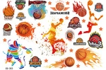 Tattoos for Kids Goal Basketball (1 pc)