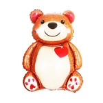 Teddy Bear Foil Balloon (91x67cm)