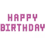 Set of HAPPY BIRTHDAY Balloons (40 cm.)