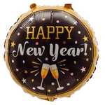 Happy New Year 18" (45cm) foil balloon.)
