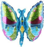 Mini Butterfly Foil Balloon