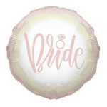 bride 18" (45cm) foil balloon.)