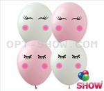 Unicorn printed rubber balloons (10 pcs.)