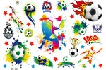 Tattoos for Kids Football Goal (1 pc)