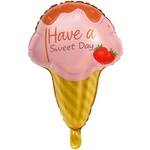 Pink Ice Cream Foil Balloon (47cm*70cm)