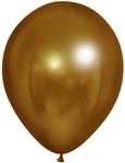 5" Chrome Balloons, Dark Gold (100 pcs./package.)
