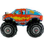 Foil Balloon "Monster Truck", Grabo 