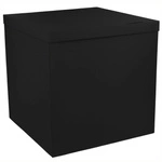 Exclusive Black gift box for balloons, 70x70 cm