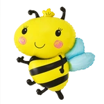 Foil balloon bee 70 × 89 cm.