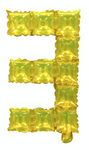 POP IT 3 Gold Foil Digit (40cm) 