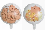 Capybara foil balloon - a lovely decoration for any occasion 18 inches.