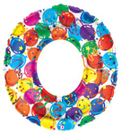 Balloon Number "0" Balloons (100cm) 