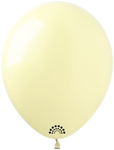 Premium SHOW 5 Inch Rubber Balloons, Light Yellow (020)