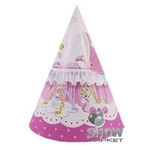 Paper Stroller Pink Caps (1pc).)