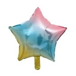 Rainbow Foil Star 18" (45cm.)