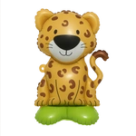 Leopard foil balloon - exotic decoration for any occasion 61"39 cm