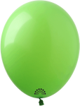 Premium SHOW 5 Inch Rubber Balloons, Light Green (061)
