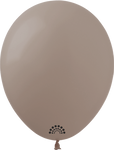 Premium Show Rubber Balloons 12", Coffee (075)